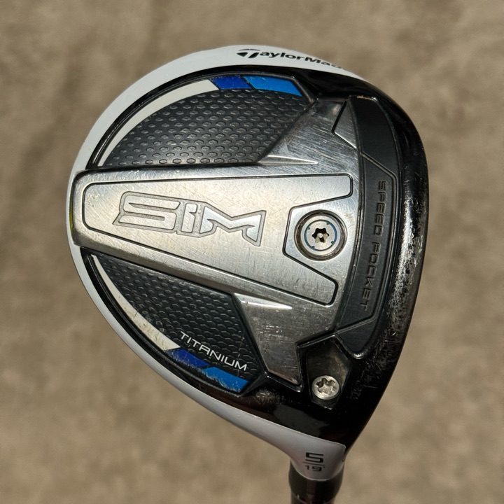 TaylorMade SIM Ti 5 Wood 5W 19° Graphite Extra Stiff Diamana Right