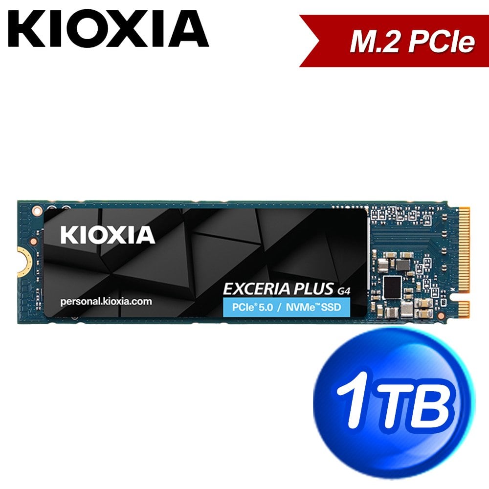 グラフィックボード・グラボ・ビデオカード KIOXIA G4 NVMe SSD 1TB