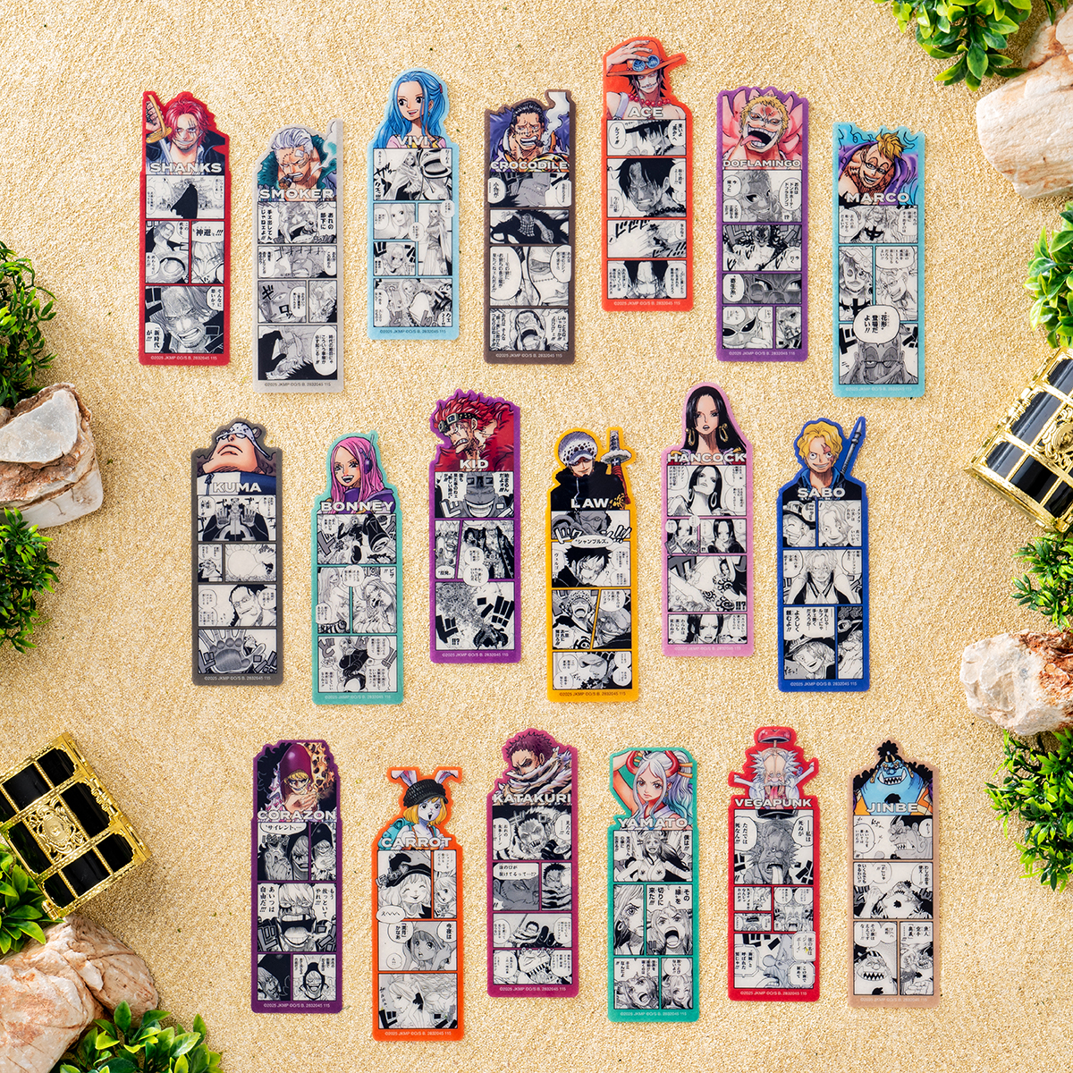 Bookmark collection ONE PIECE | ONE PIECE BASE SHOP | ONE PIECE