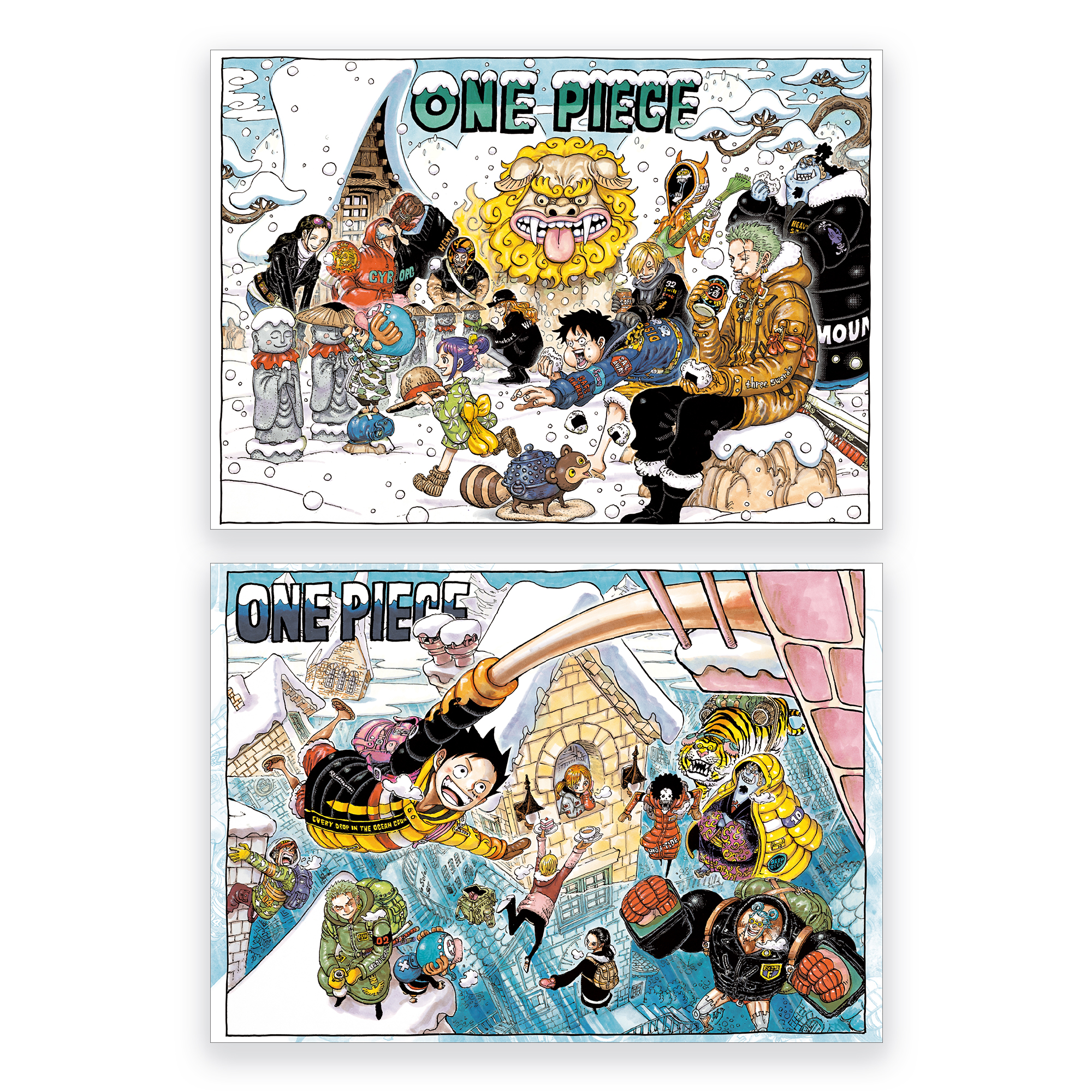 ワンピース ベースショップ ポストカード シーズンズ ONE PIECE