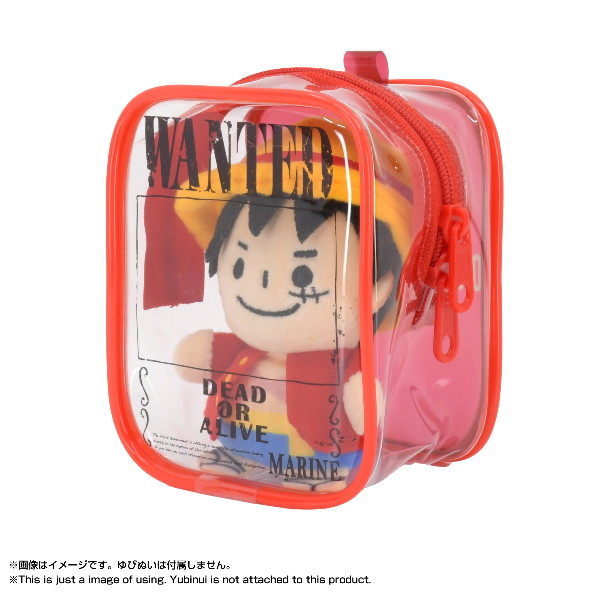 ONE PIECE ゆびぬい クリアポーチ WANTED | ONE PIECE BASE SHOP