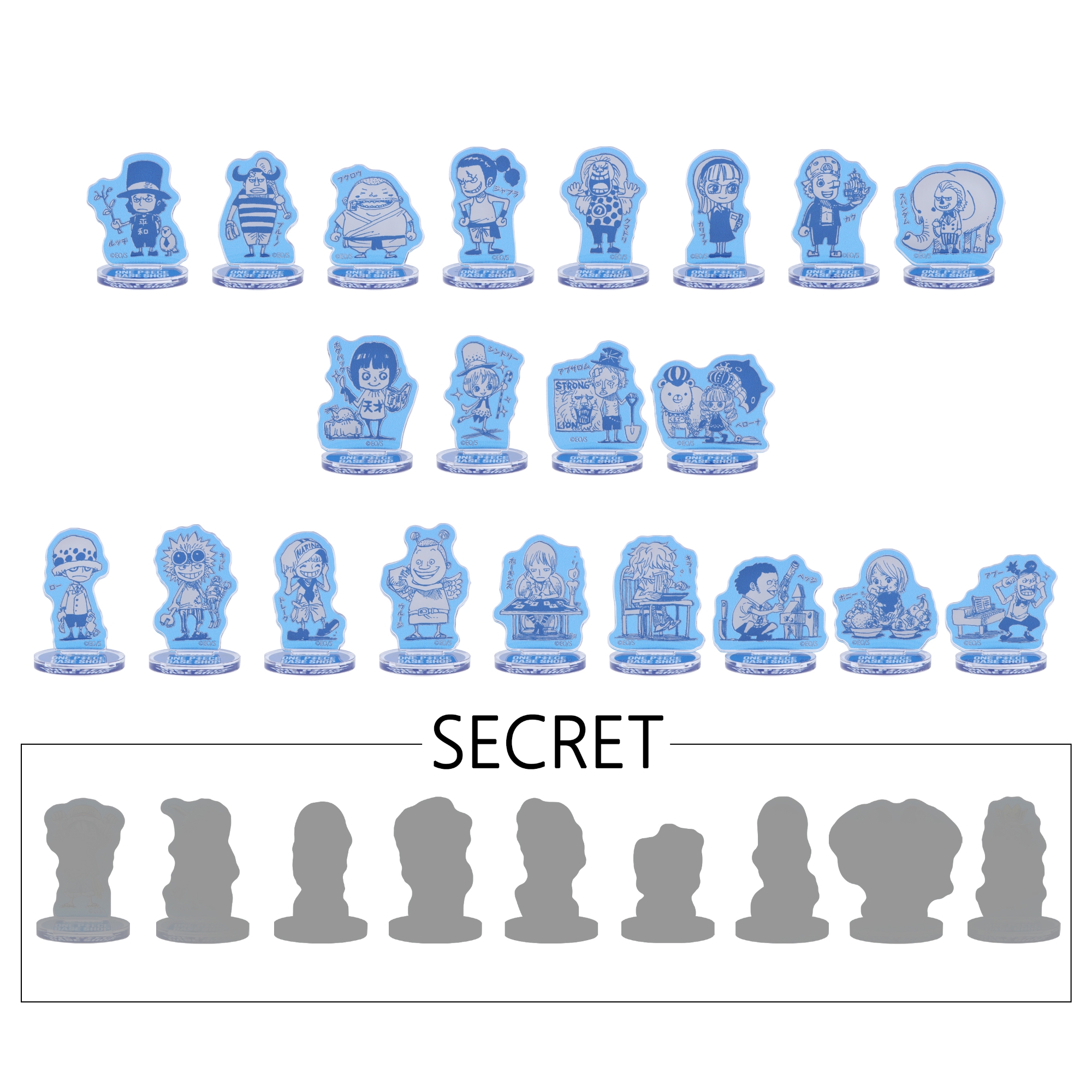 ONE PIECE』アクリルminiフィギュア ～The childhood of the “OP