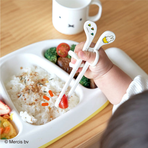 1.5歳ごろ～】エジソンのお箸mini miffy 左手用 ミッフィーデザインの