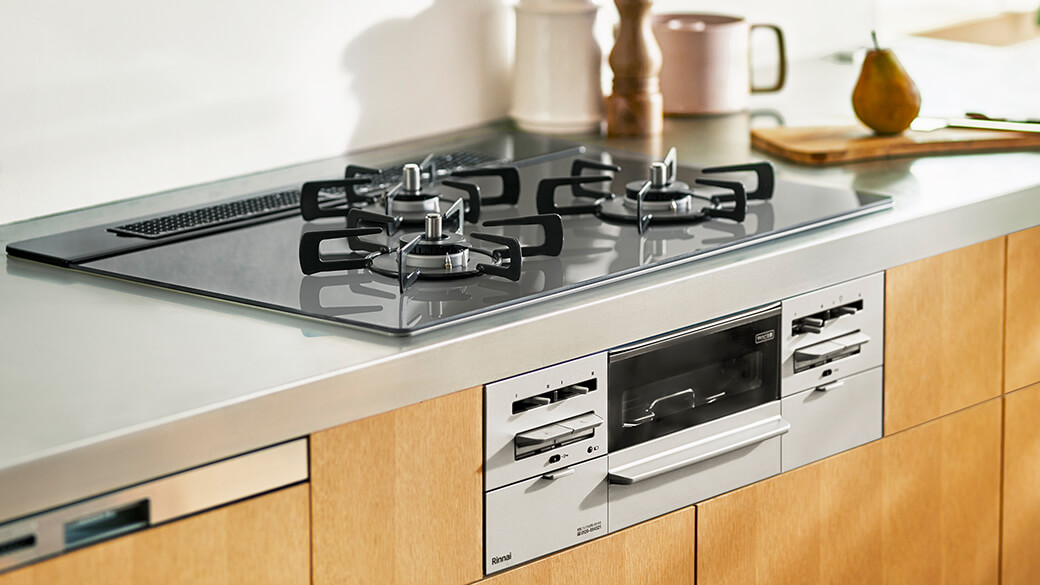 Rinnai The Basic Built-in | ザ ベーシック ビルトインガスコンロ