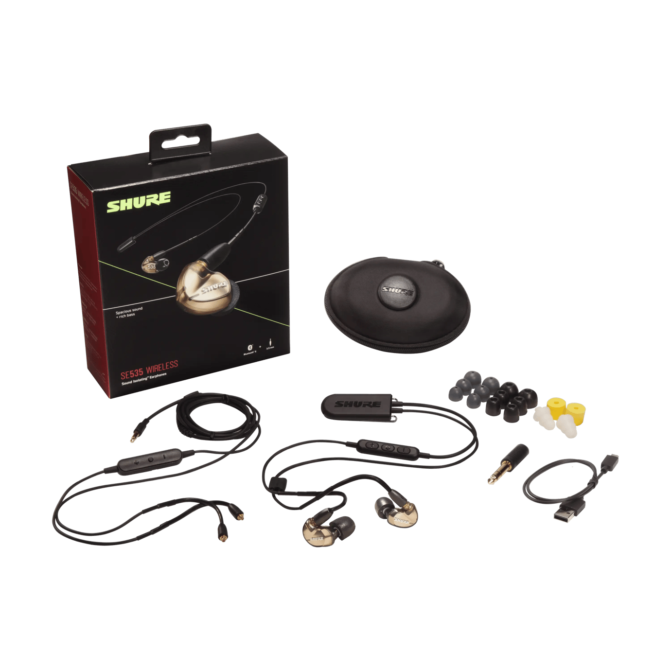 SE535 Wireless - Sound Isolating™ Earphones - Shure USA