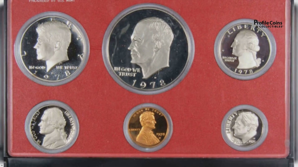 1978 Clad Proof Set U.S. Mint Original Government Packaging OGP