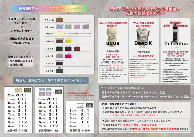 アルテマリトーノカラーに新色！12LVが充実！ミックスレシピあり