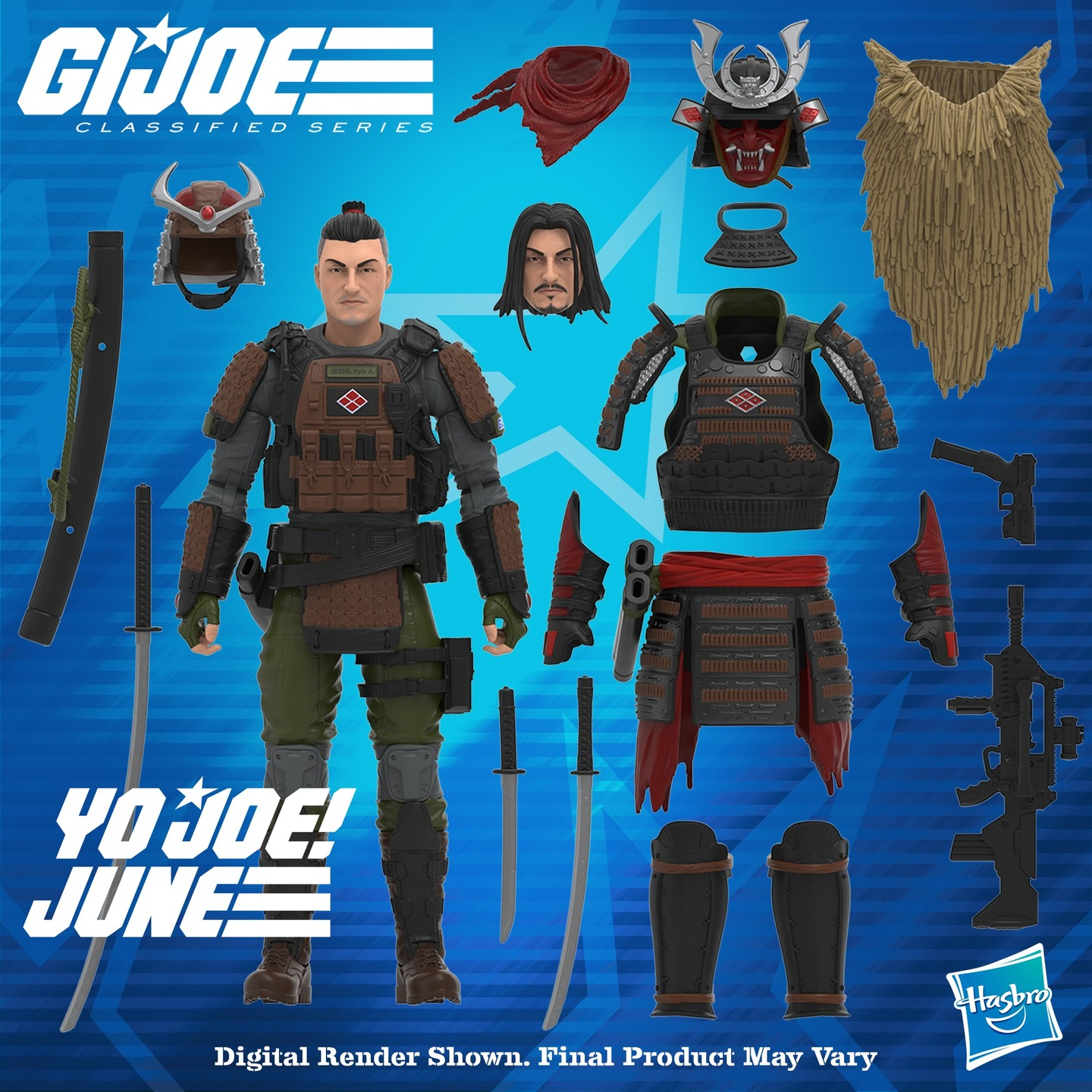 First look at the G.I. Joe Classified Series Kyle “Budo” Jesso