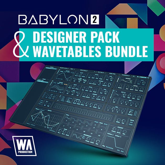 W. A. Production「Babylon 2 & Designer Pack Wavetables Bundle