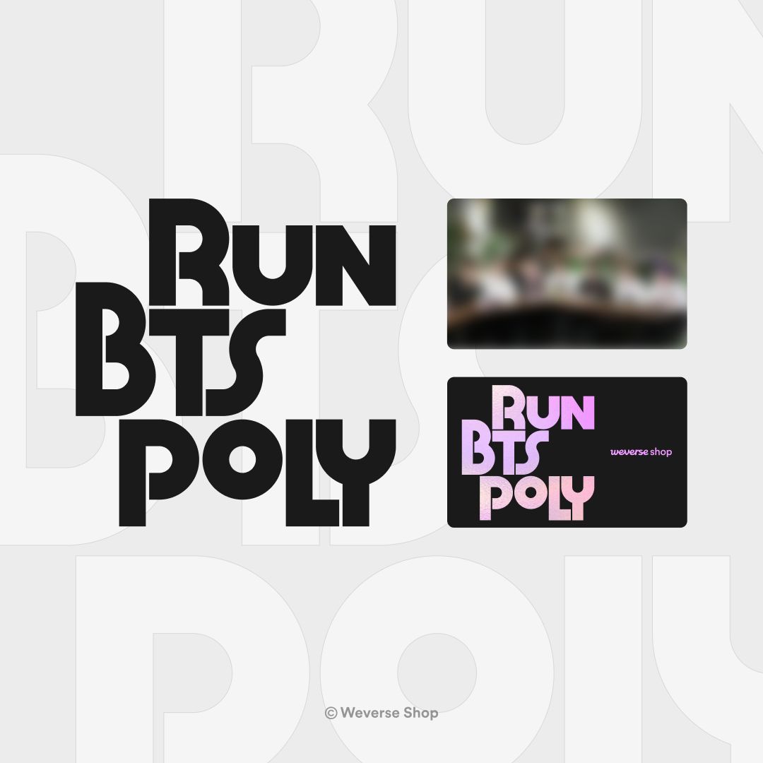 BTS RUN BTS POLY HIGHLIGHT PACKAGE – PROJECT NINE TWO