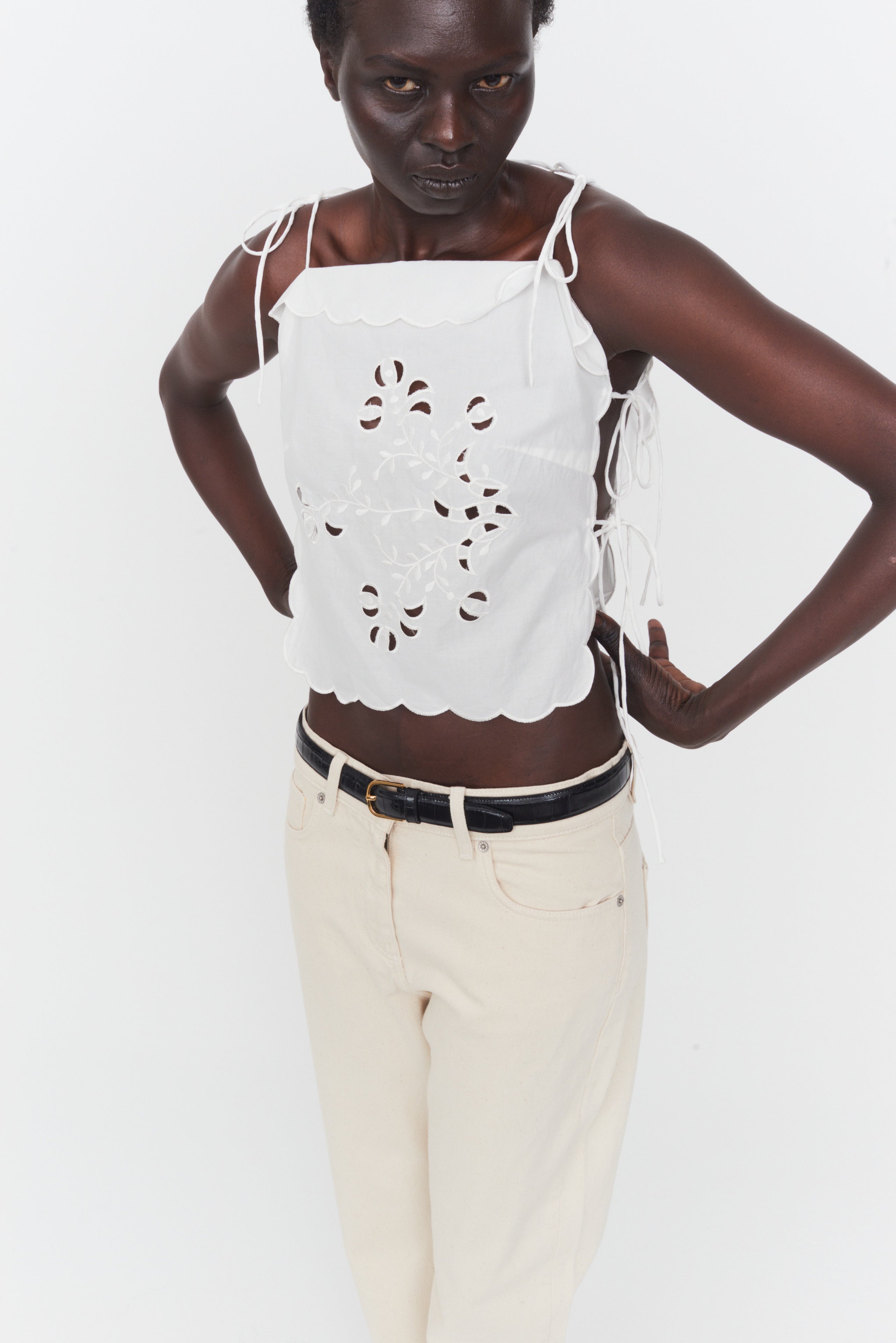 The . Garment - Kirsten Tie Top – projectscandinavia