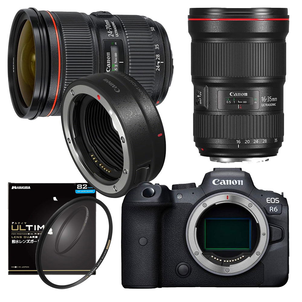 キヤノン一眼レフセット / CANON EOS R6 ボディセット EFマウント16