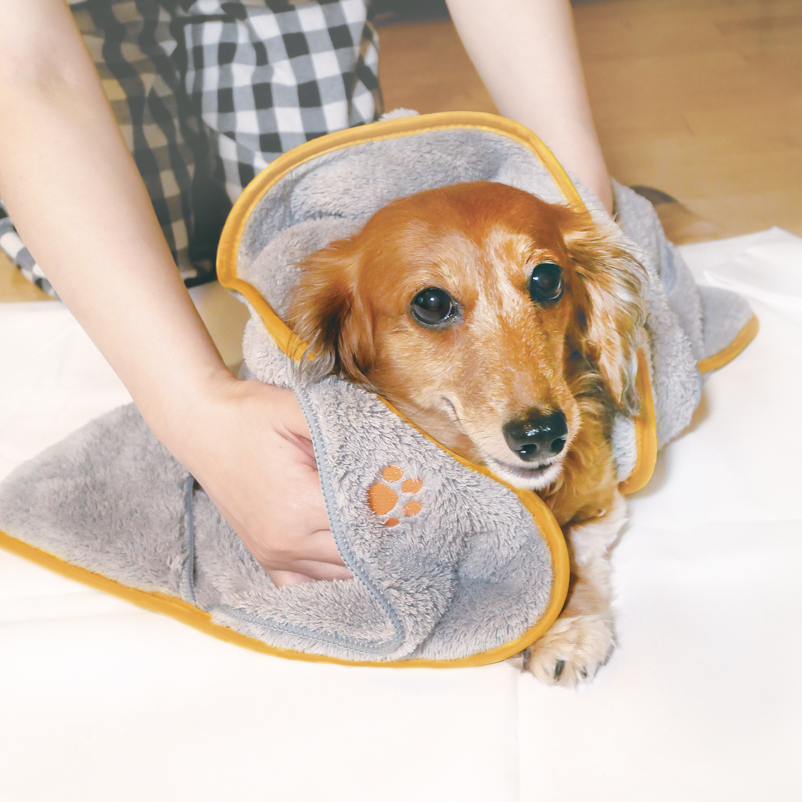 ズバッと ペットのバスフクタオル | 商品情報 | プロスタッフ