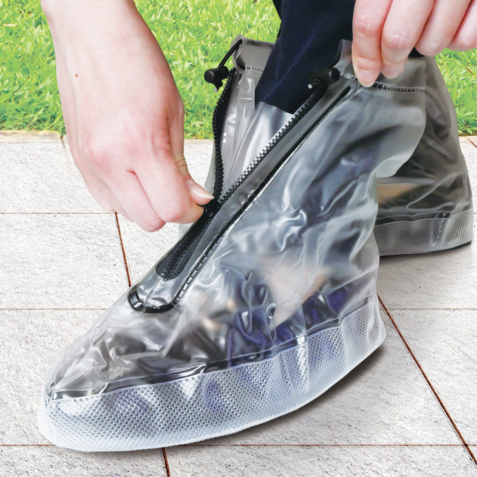 カッパの足 シューズカバー クリア S | 商品情報 | プロスタッフ