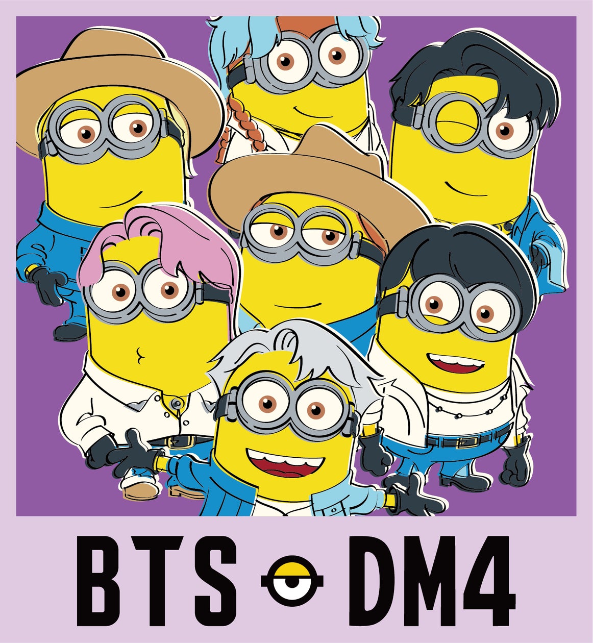 BTS X DM4(『怪盗グルーのミニオン超変身』)」のPOPUPを開催！ (8/23