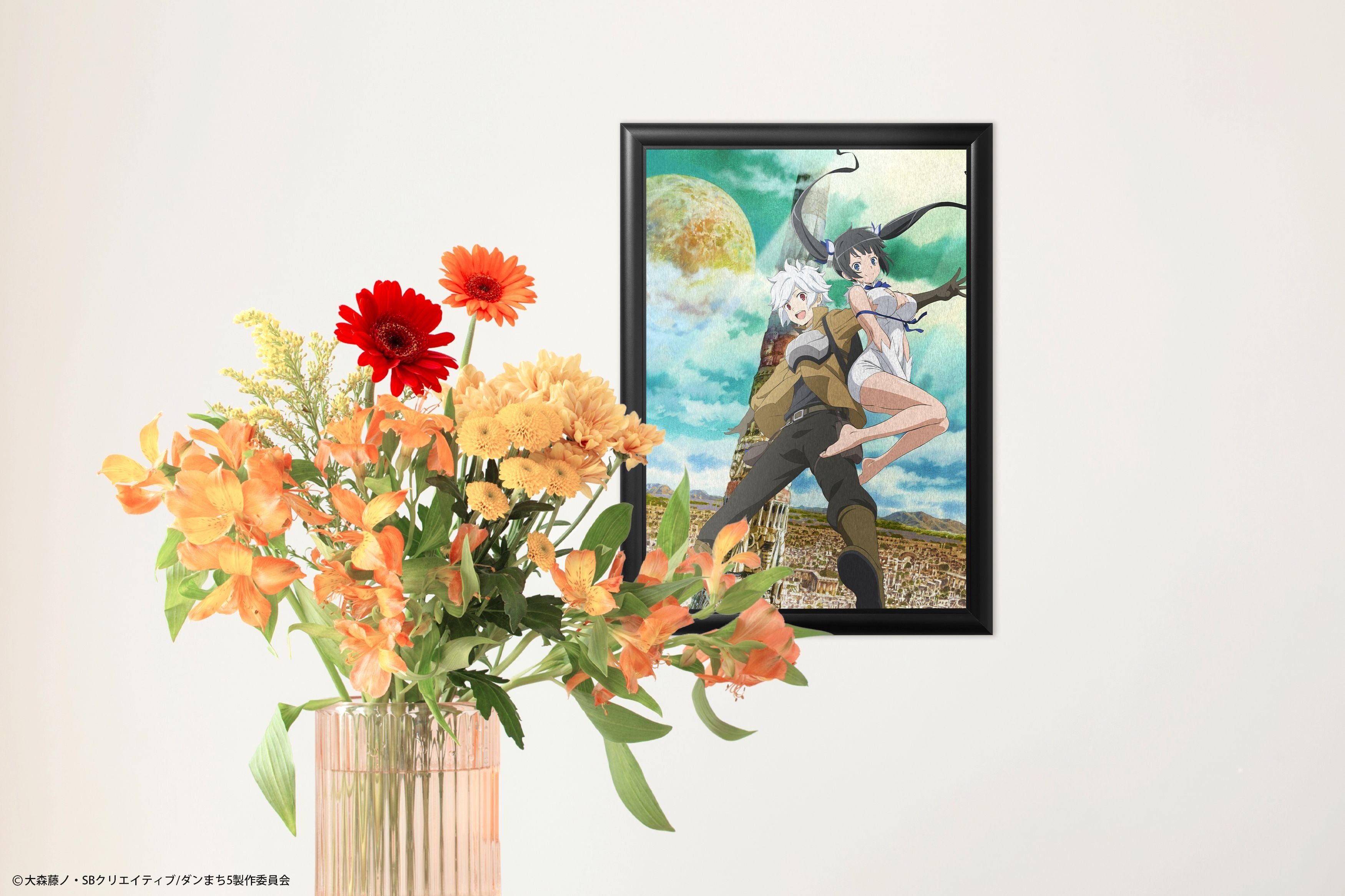 ダンまち』シリーズ10周年を記念したアート作品が登場！ | 株式会社