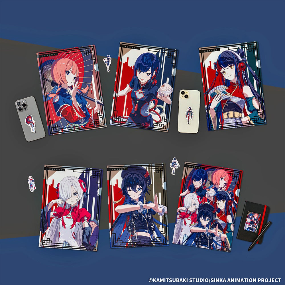 TVアニメ『神椿市建設中。』がタイトーくじ初登場！「夜河世界」の八