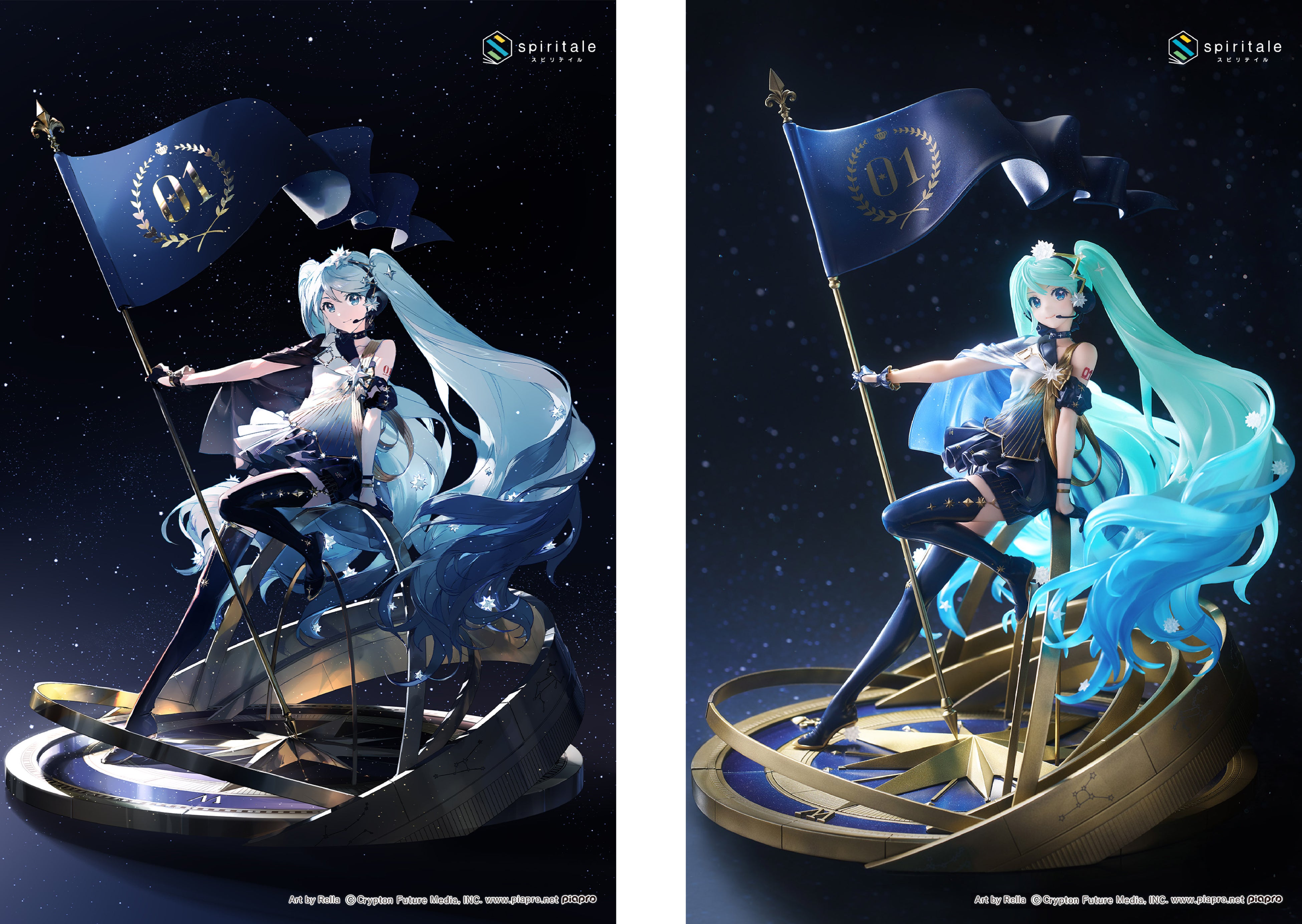 高品質フィギュアブランド spiritale より「初音ミク Birthday 2022