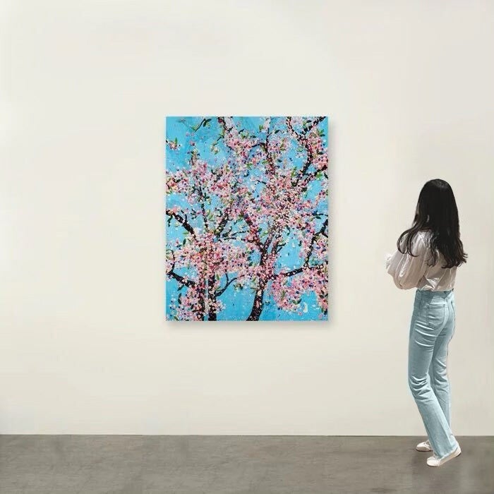 ダミアン・ハーストの話題作「桜シリーズ」がオンラインで購入可能。4