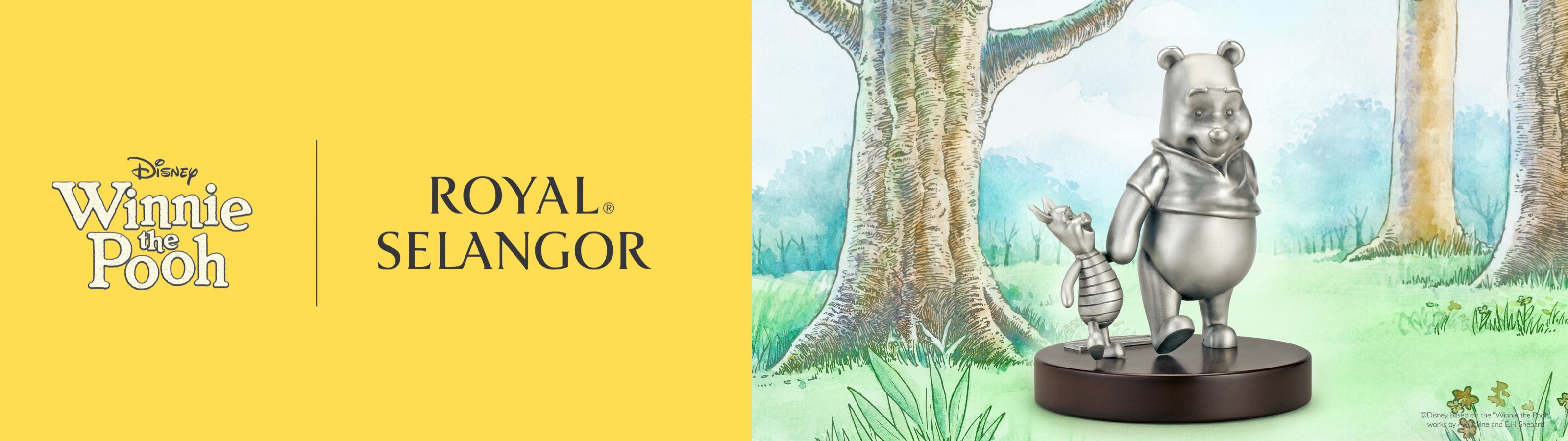 ロイヤルセランゴールより「くまのプーさん」原作デビュー95周年を記念