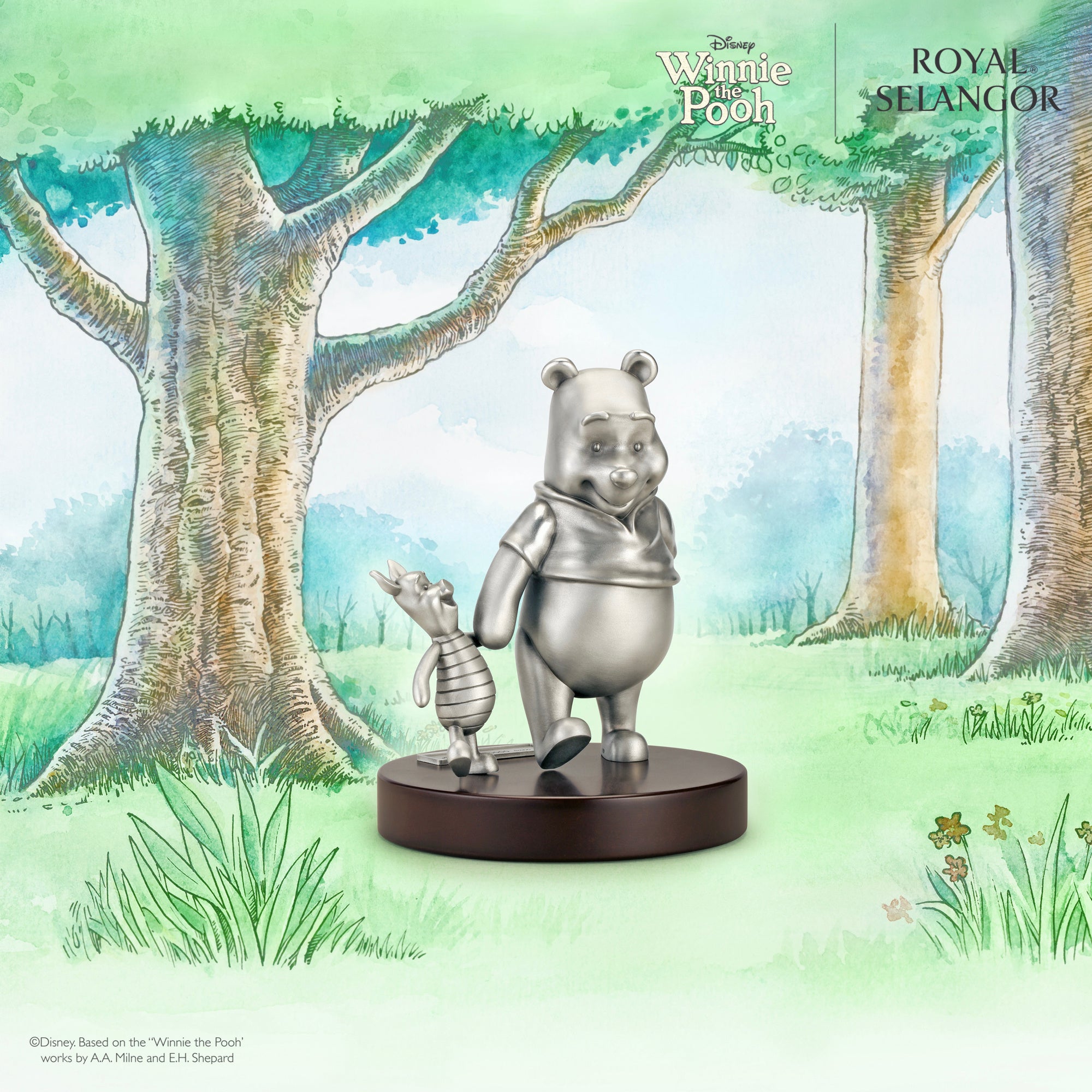 ロイヤルセランゴールより「くまのプーさん」原作デビュー95周年を記念