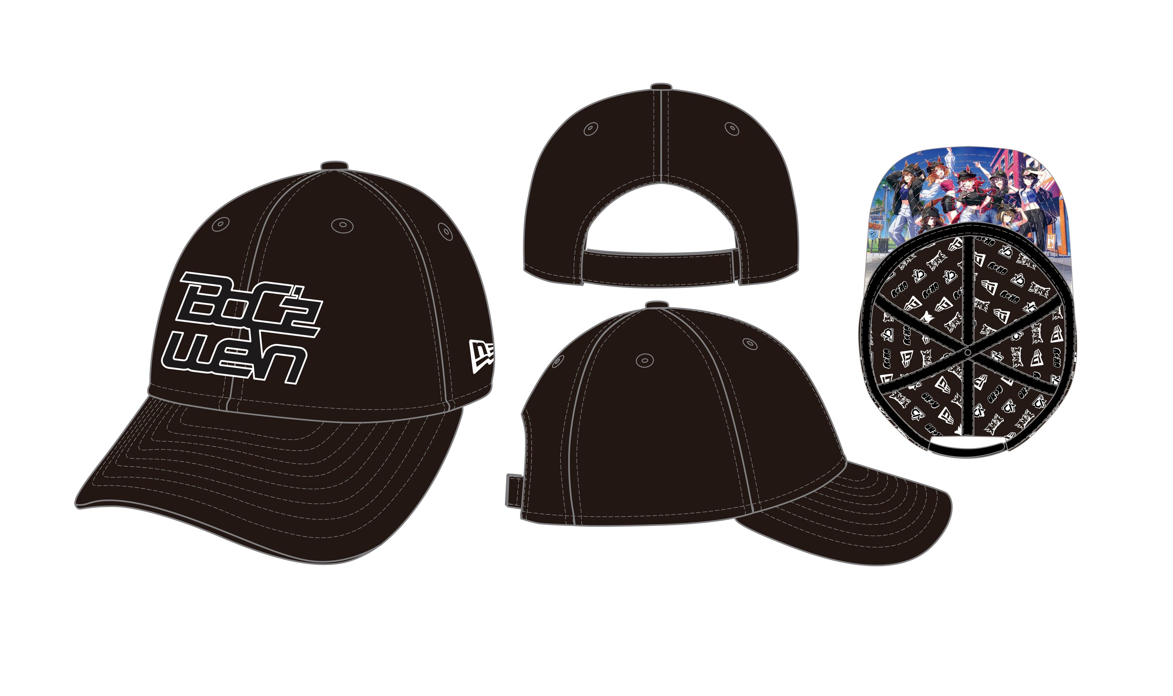 ウマ娘×ニューエラ コラボキャップ新プロジェクト「BoC'z we＼n