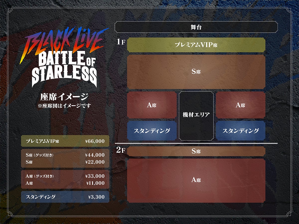 ブラックスター -Theater Starless-』、年始ライブ「BLACK LIVE