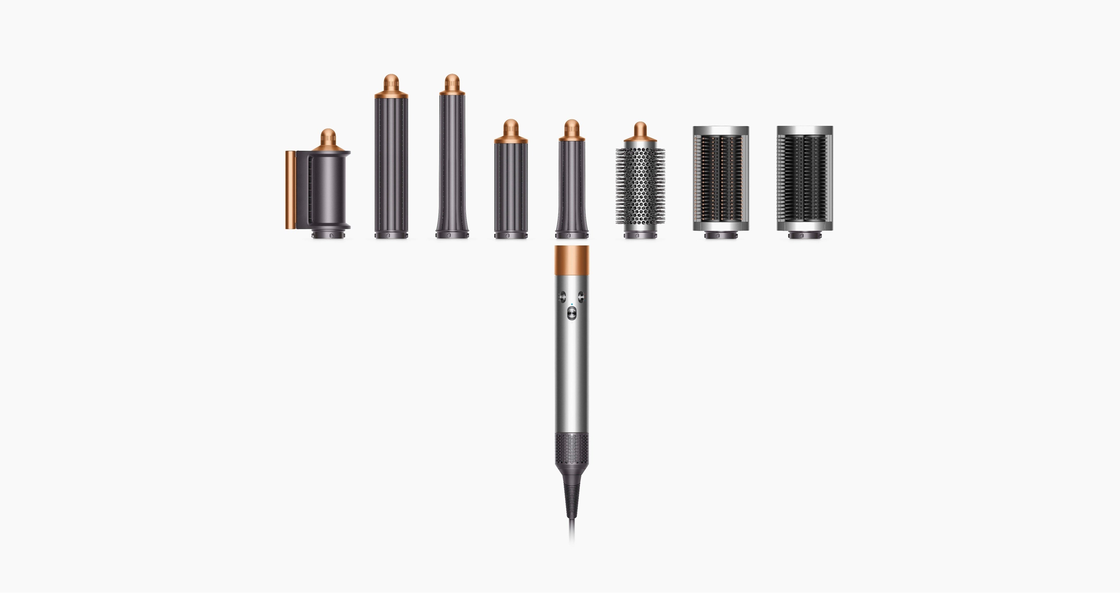 ヘアサイエンスに基き再設計したアタッチメント搭載のDyson Airwrap