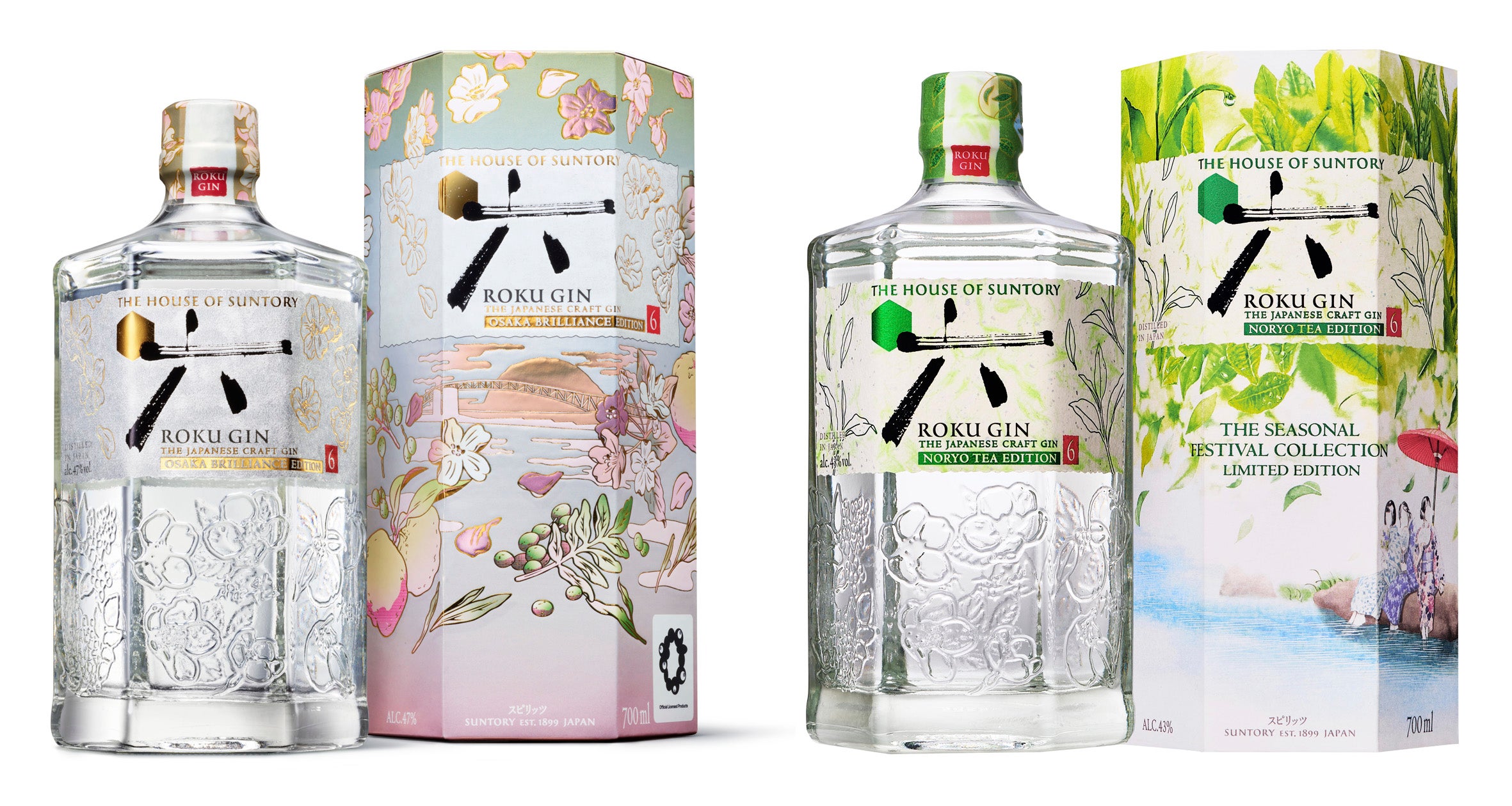 サントリージャパニーズクラフトジン「ROKU〈六〉 OSAKA