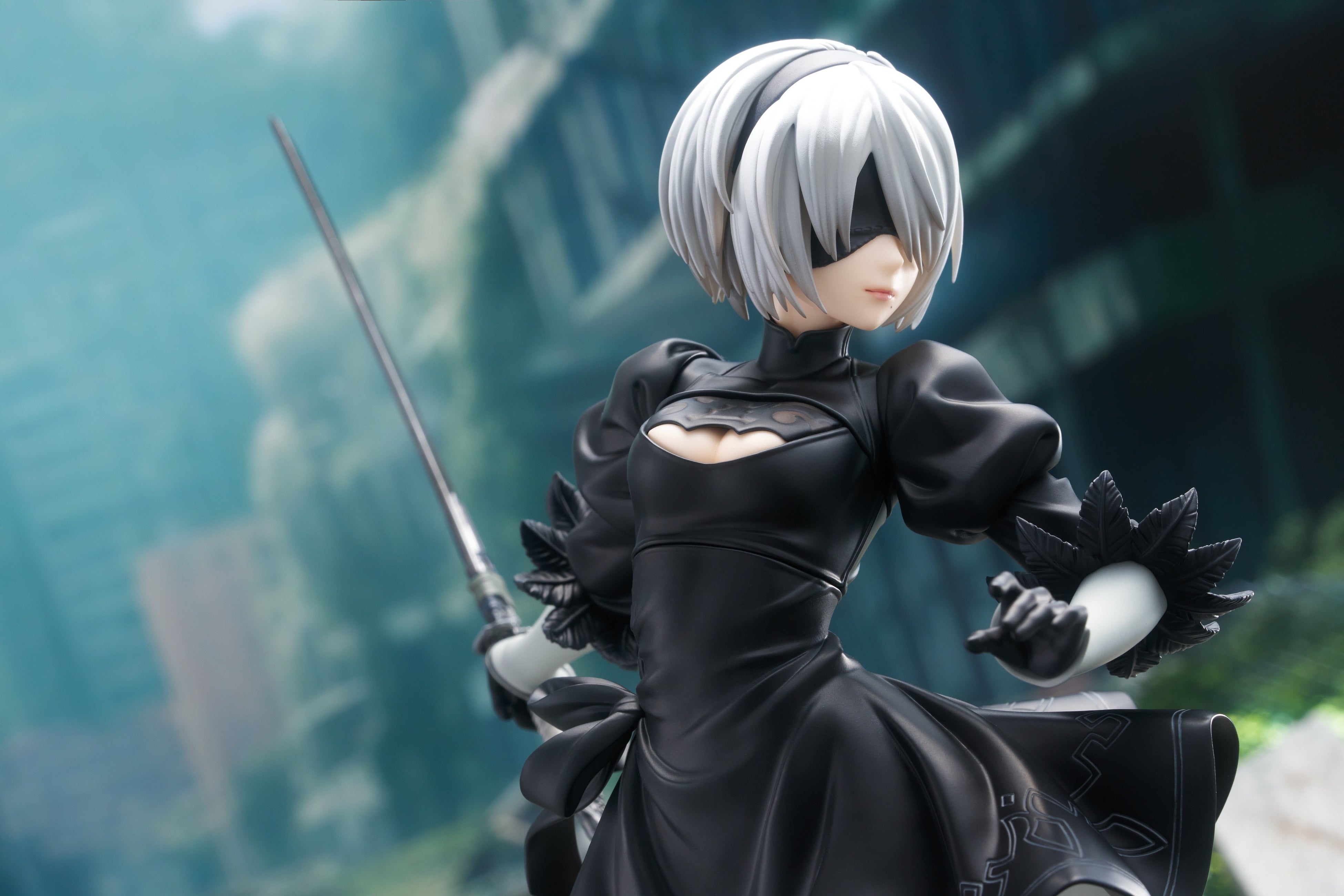 NieR:Automata Ver1.1a』より「2B」が1/7スケールフィギュアになって