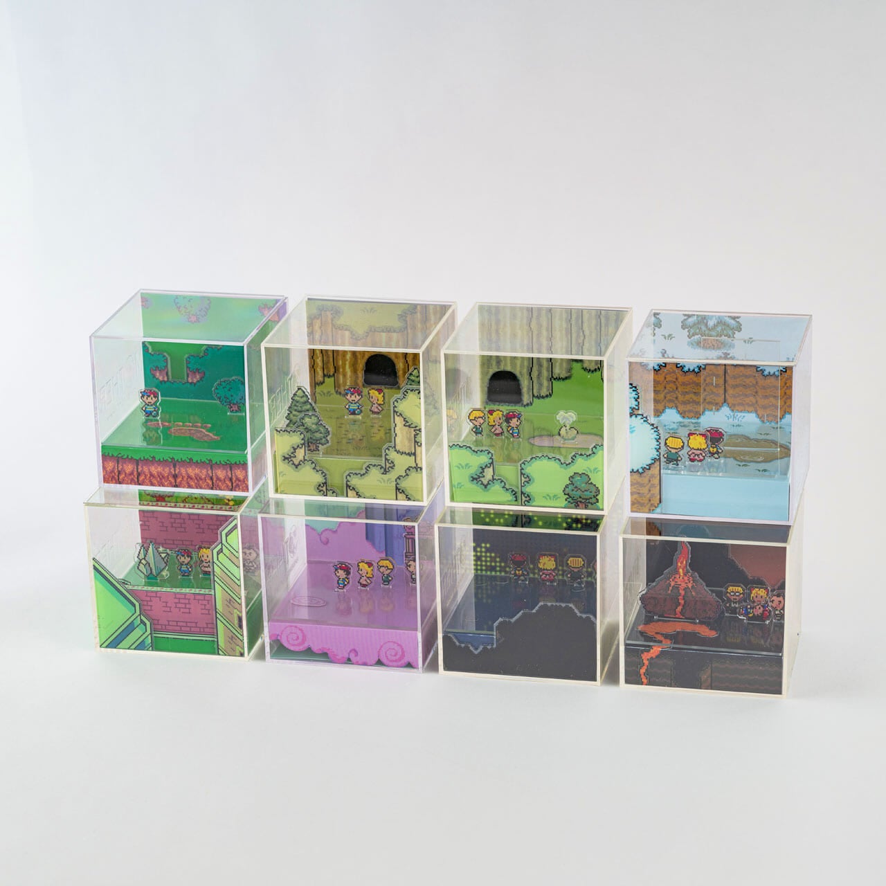 大切な8つの場所をキューブに封じ込めた「エイトキューブス」発売記念