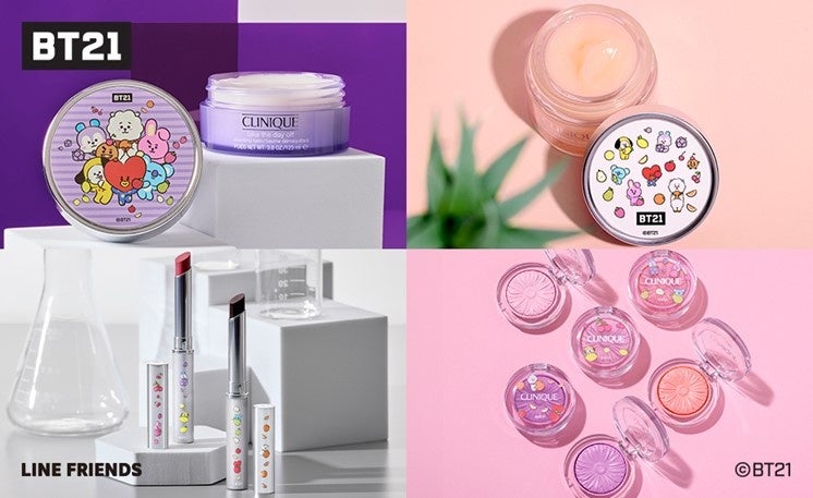 今だけ！CLINIQUEとBT21 コラボ デザインが数量限定で登場。 | ELC