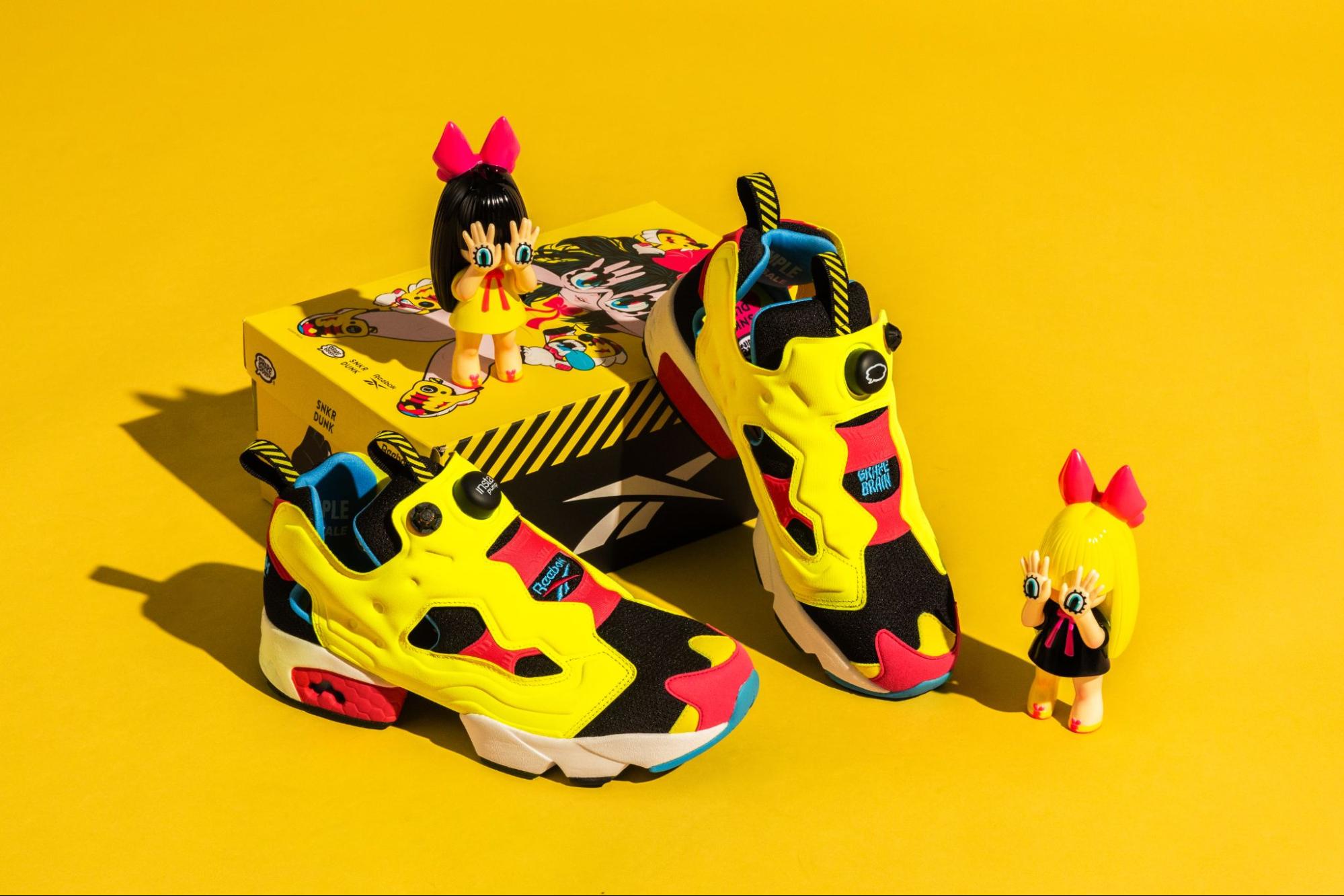 スニダン×Reebok×GRAPE BRAINがコラボレーション！「にぎるちゃん