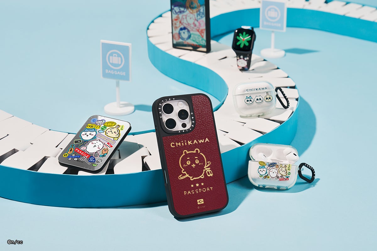 ちいかわ x CASETiFY」コレクションを12月28日(土)に発売
