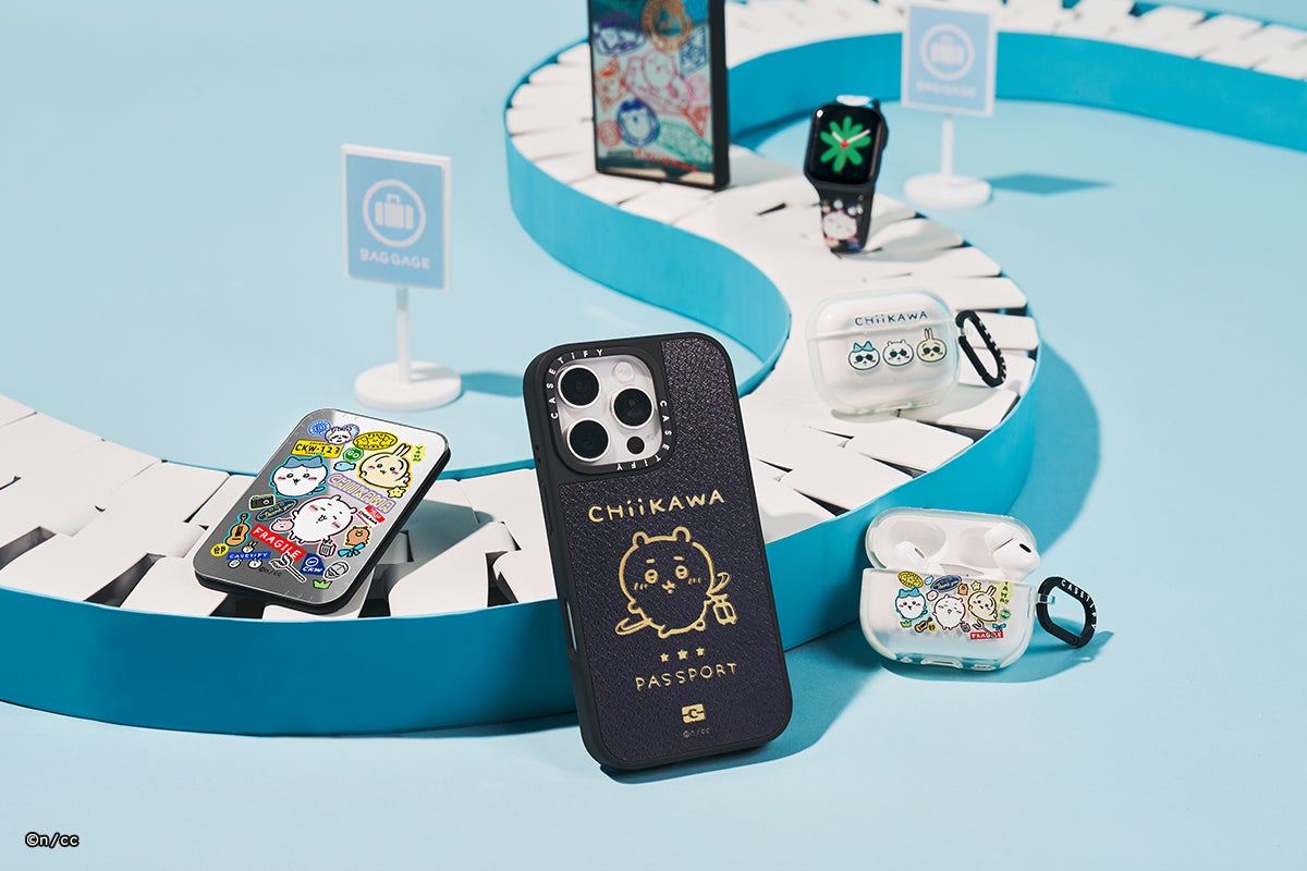 ちいかわ x CASETiFY」コレクションを12月28日(土)に発売