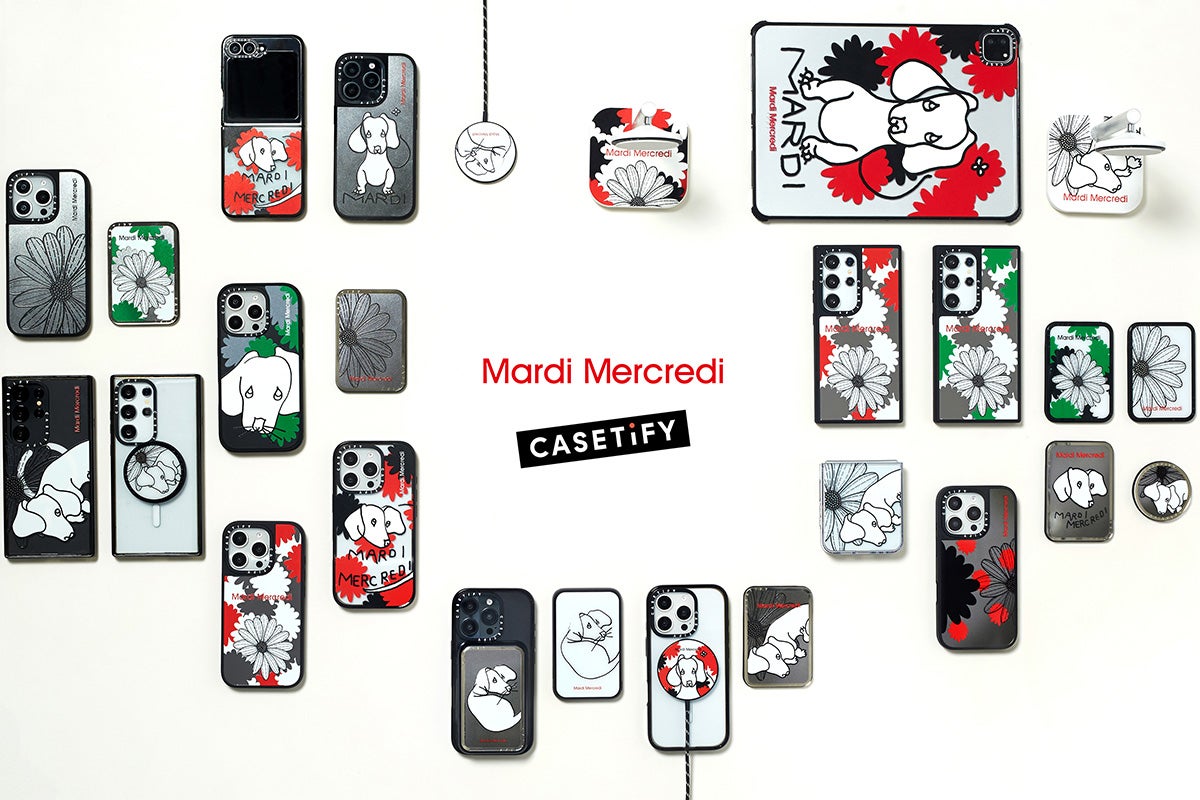CASETiFY】Mardi Mercrediと初のコラボレーションとなる「Mardi