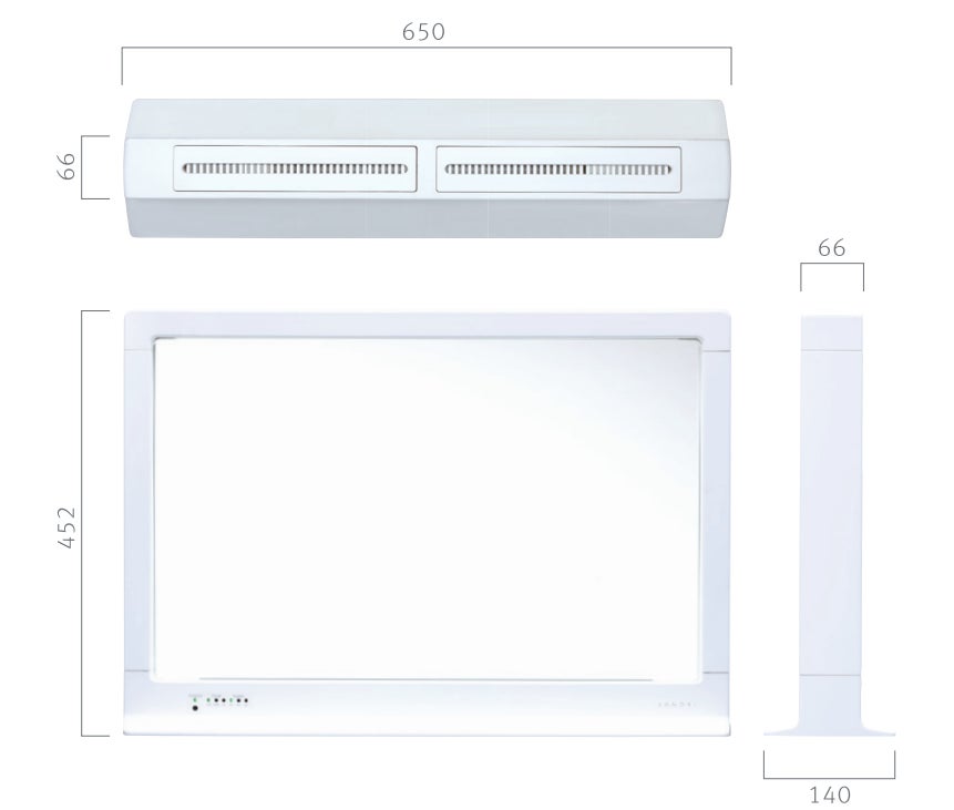 節電効果が高い、国産インテリア暖房器具が登場！ 2枚の特殊な透明