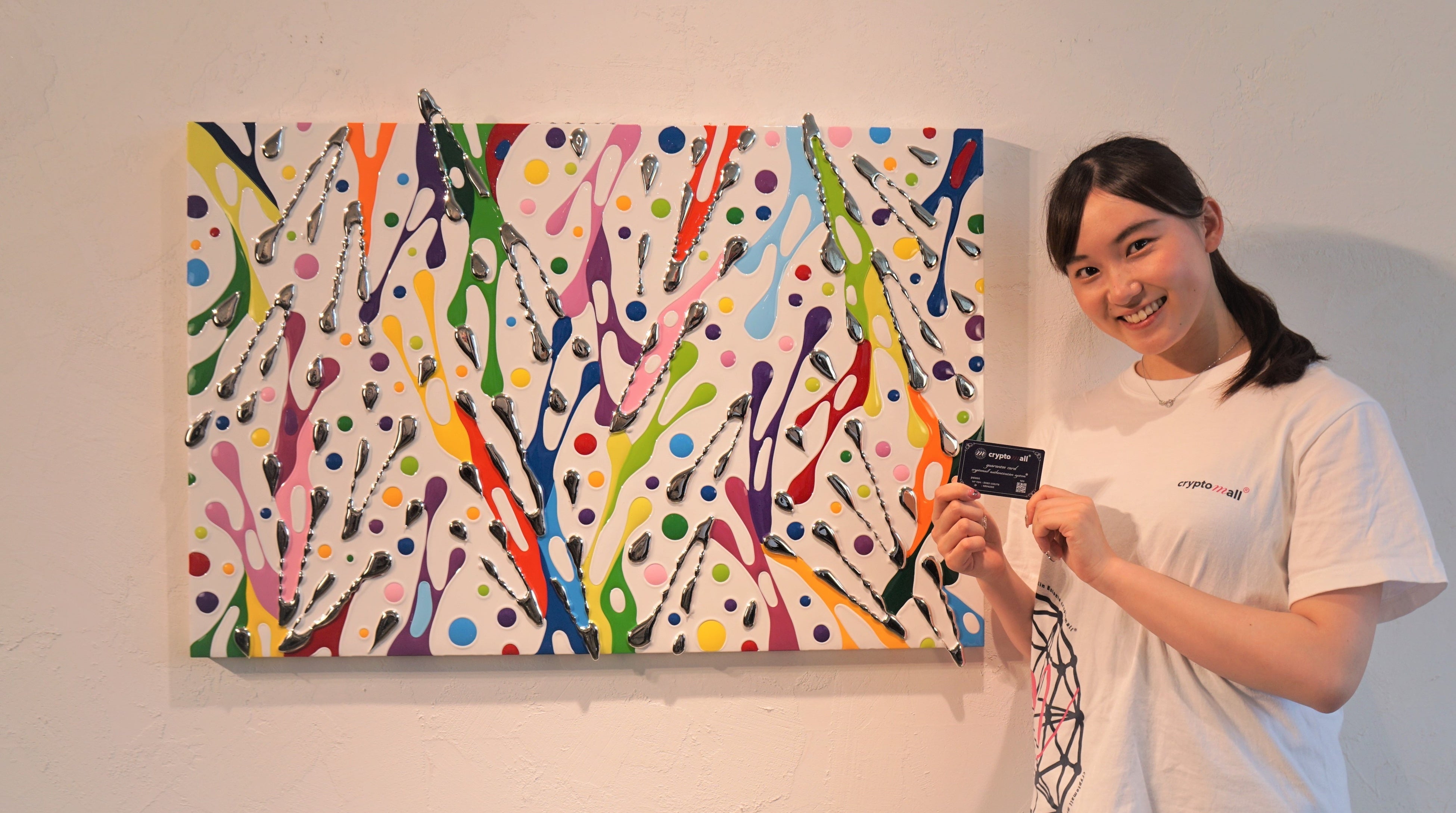 池内信介氏×クリプトモール】池内 信介氏の現代アート作品（「鑑定証明