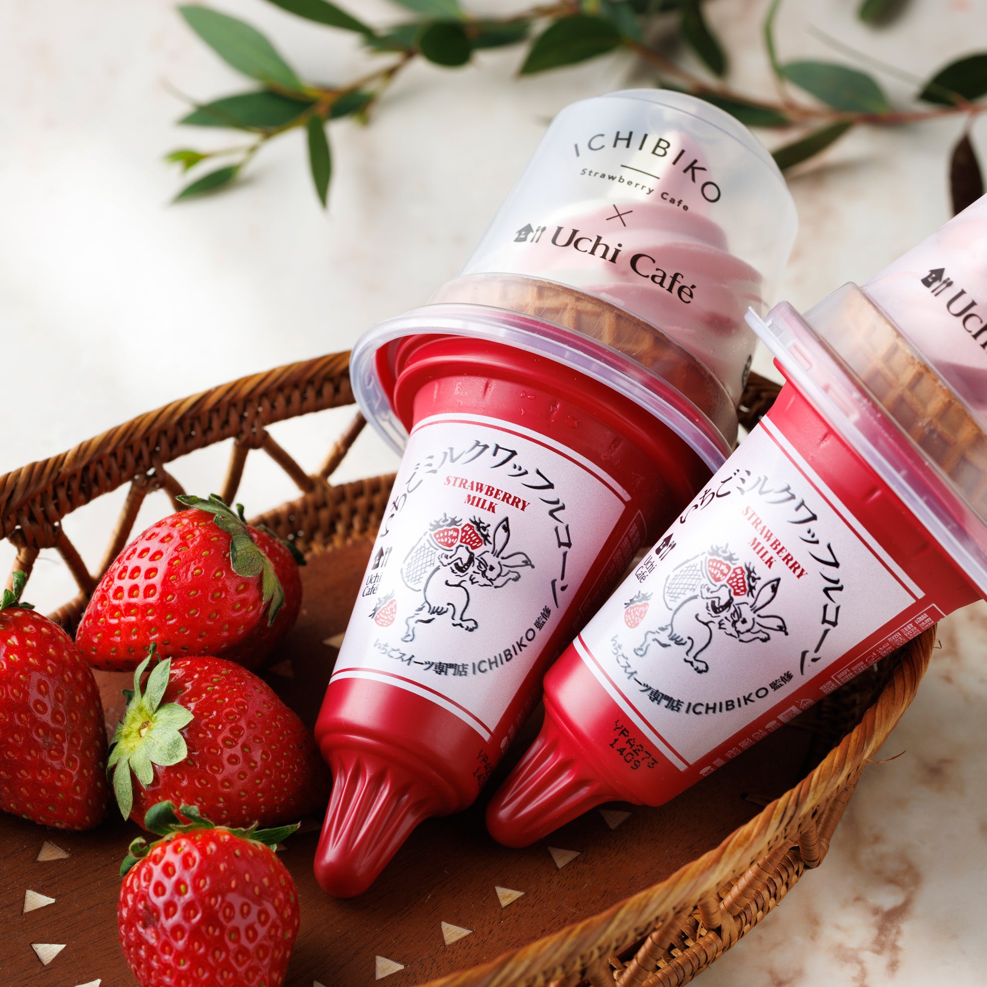 ICHIBIKO×ローソン / いちびこ監修のいちご商品18品を全国のローソン