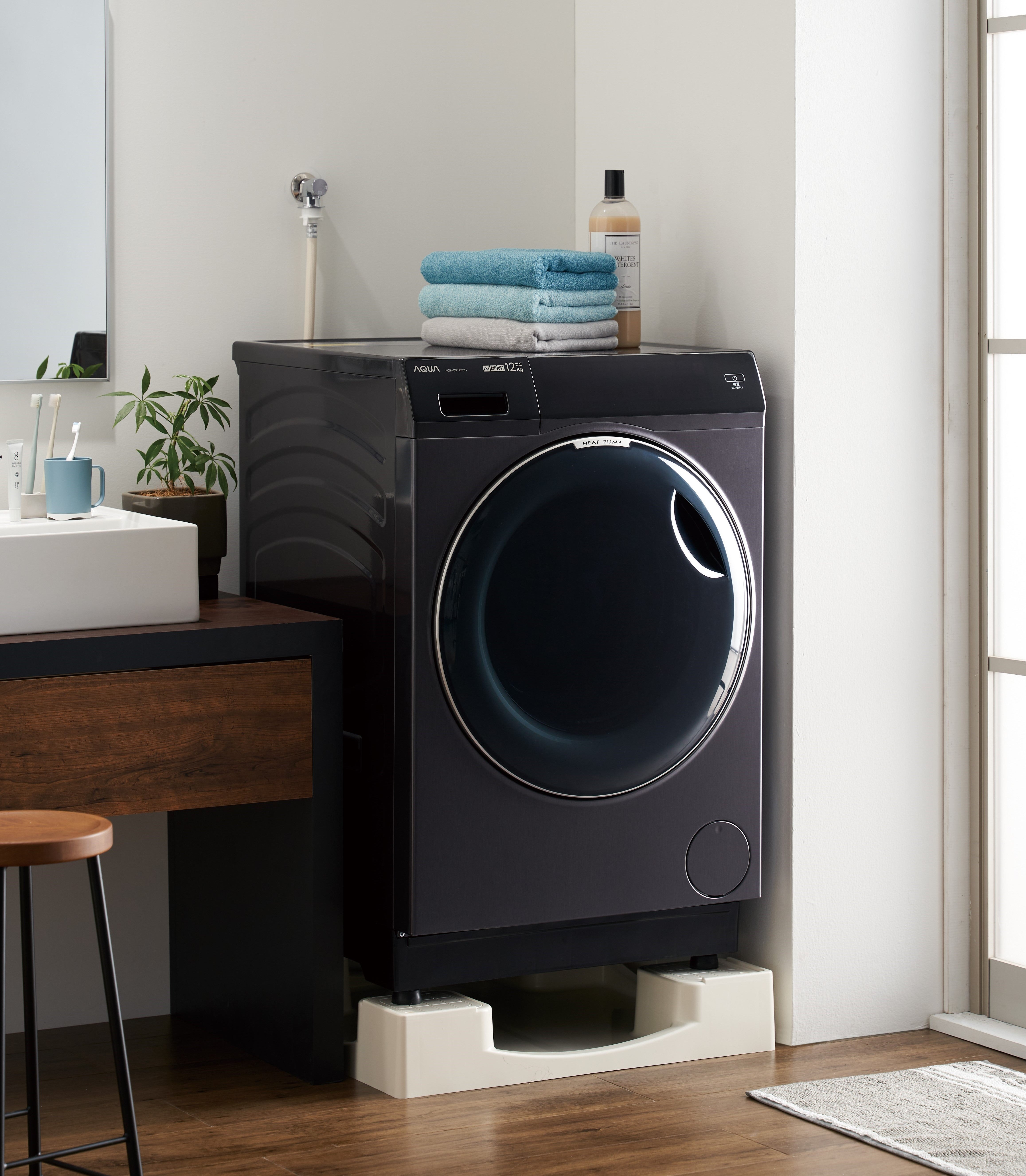 取付無料！高性能日立熱乾燥搭載！スタイリッシュドラム式洗濯機！冷蔵庫