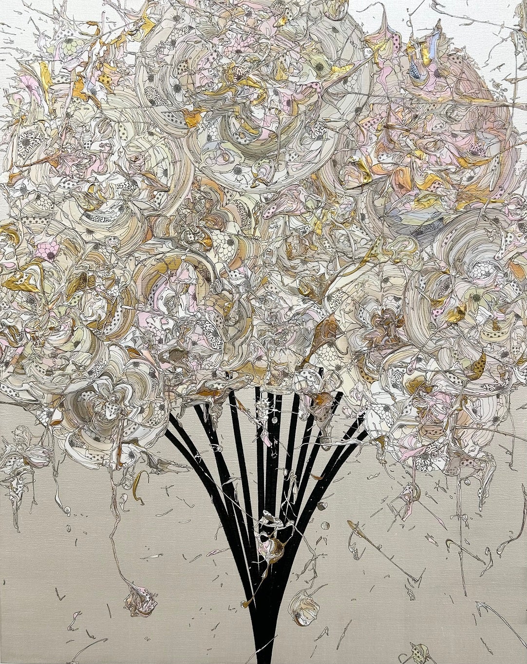 アーティスト 奥田雄太氏のアート作品がバーニーズ ニューヨーク銀座