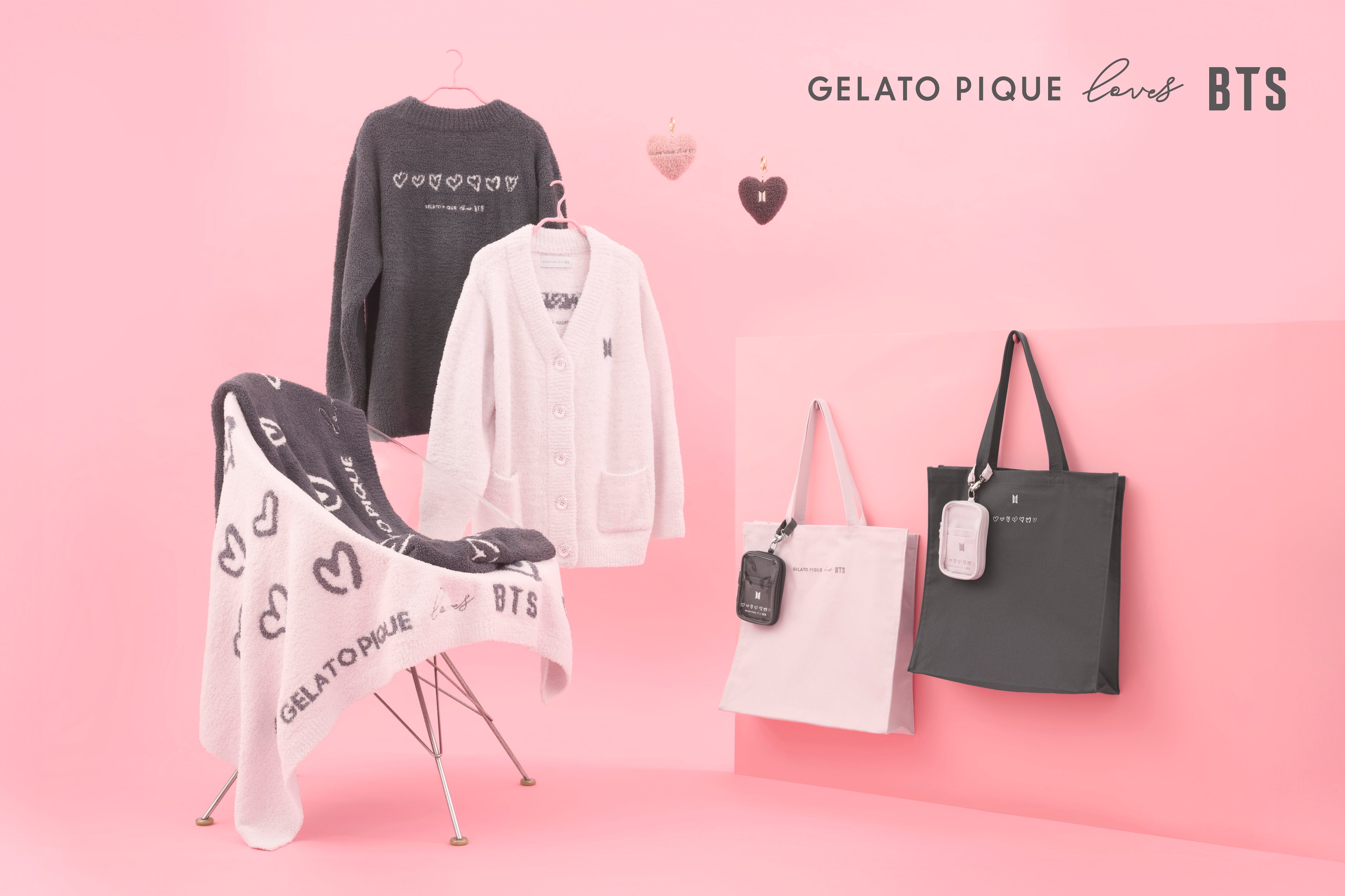 GELATO PIQUE loves BTS】BTSとgelato piqueのコラボレーションでお