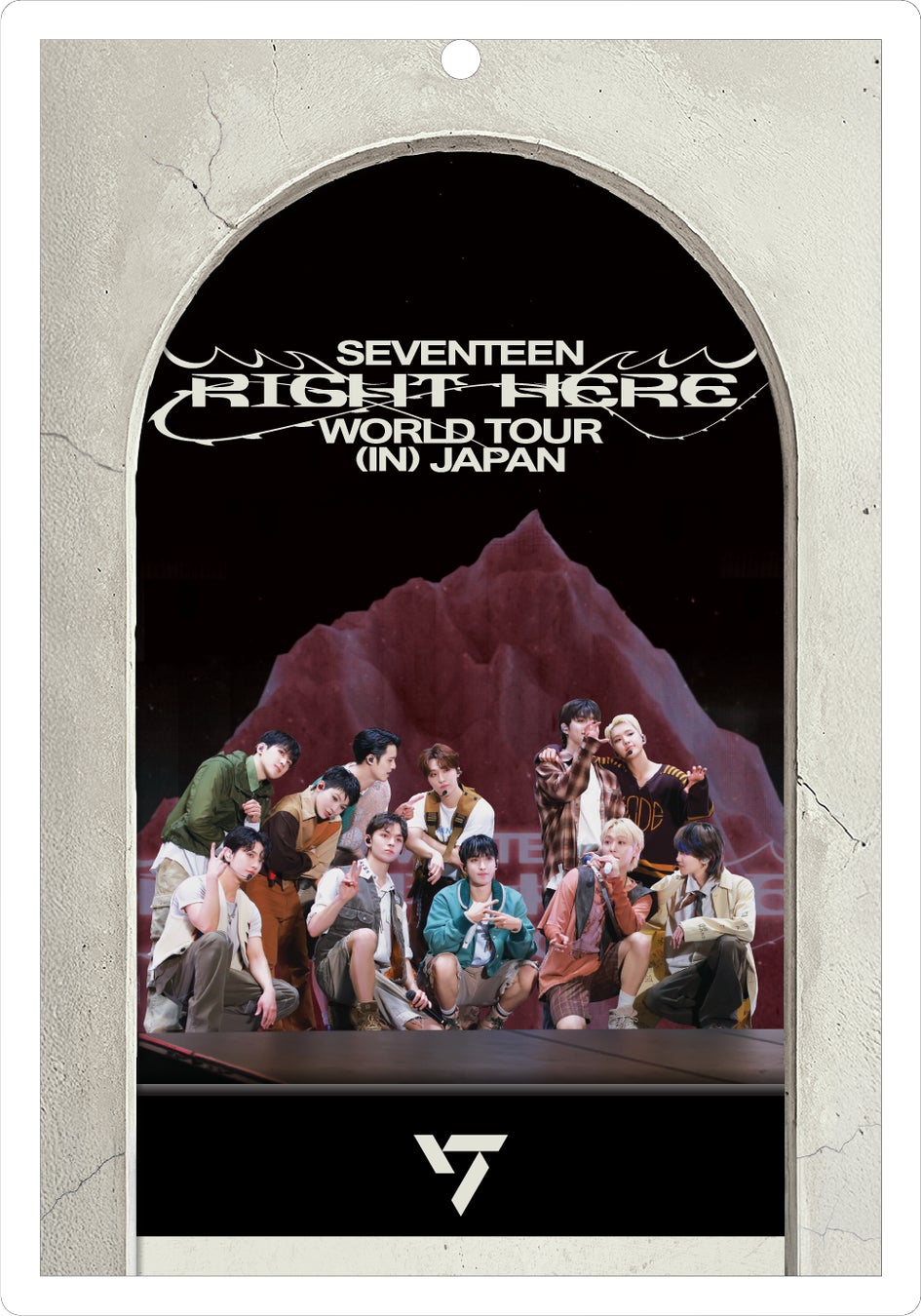 SEVENTEEN [RIGHT HERE] WORLD TOUR IN JAPAN」Blu-ray＆DIGITAL CODE
