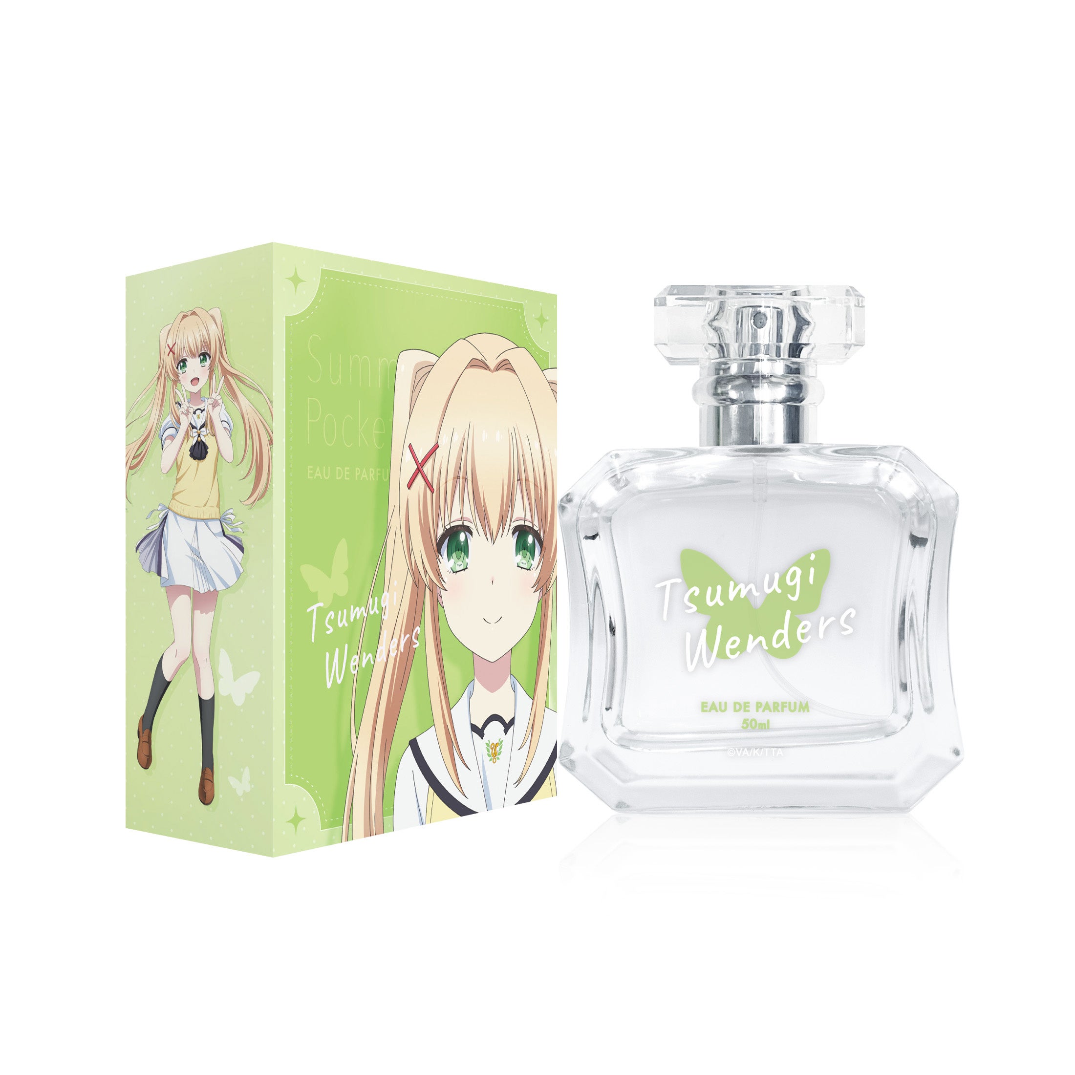 TVアニメ『Summer Pockets』より、キャラクターをイメージした香水が