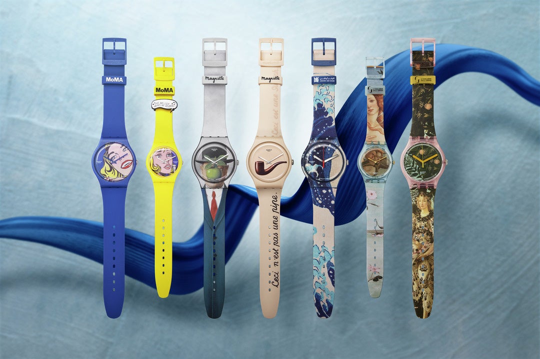 Swatch Art Journeyが名作を腕元にお届けします | スウォッチグループ