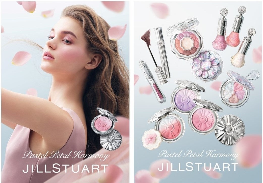 ジルスチュアート ビューティ】淡く儚い花びらをテーマにしたサマー