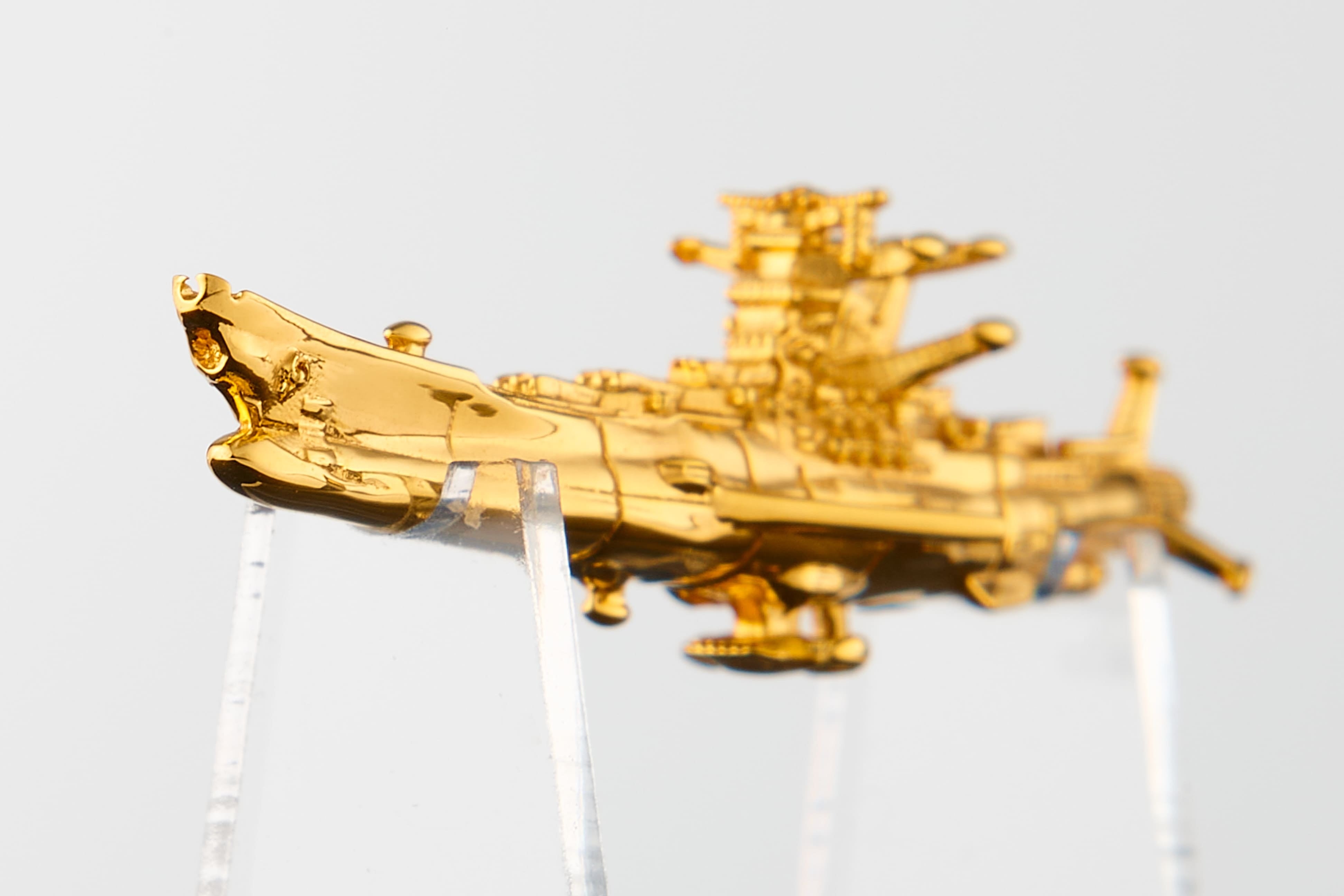 宇宙戦艦ヤマト」放送50周年記念 純金フィギュアの発売が決定！ | 株式