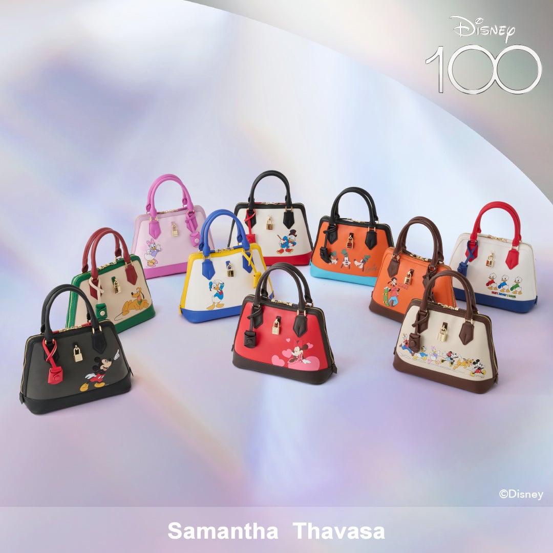 サマンサタバサが「Disney100 THE MARKET in 伊勢丹新宿店」にて