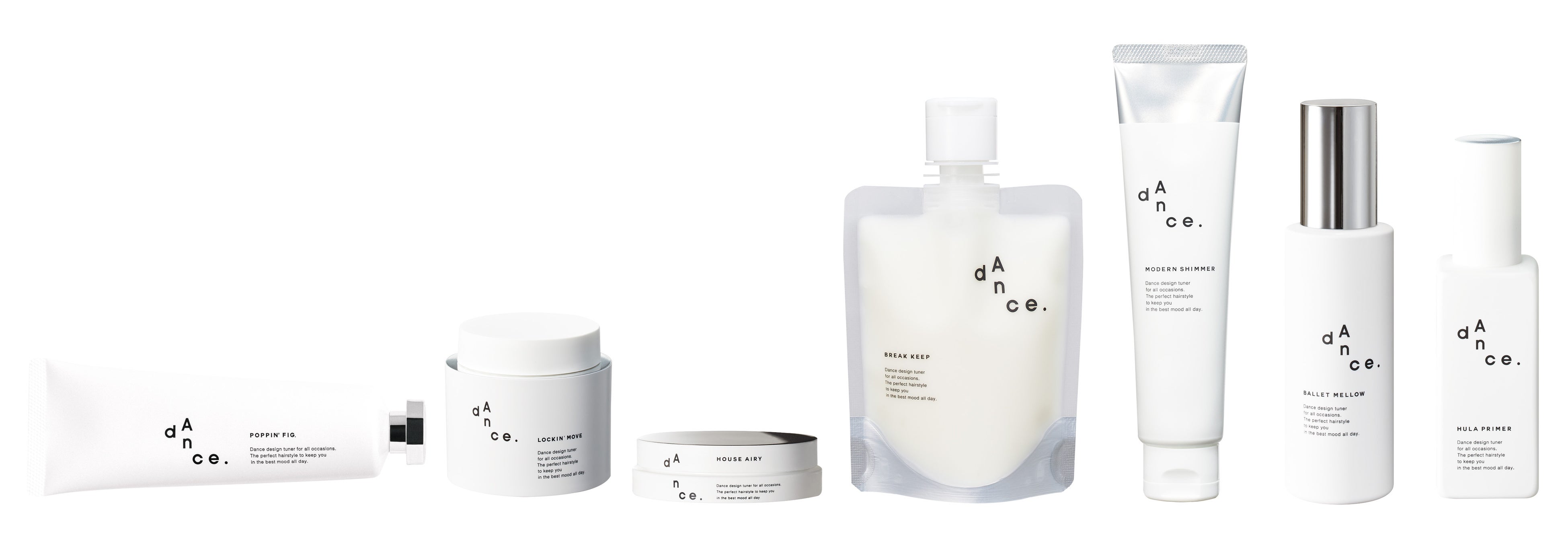ちょうどいい束感とツヤ感をかなえる『ダンスデザインチューナー