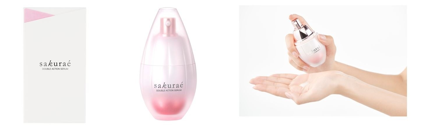 スキンケア新ブランド誕生／「サクラエ（sakuraé） ダブルアクション